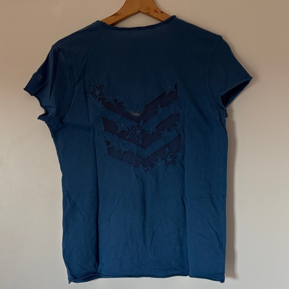 Zadig & Voltaire Blue Short Sleeve Tee